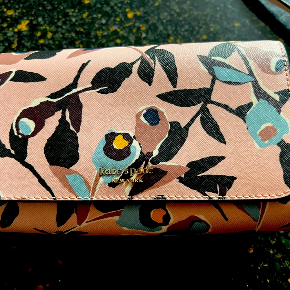 Kate Spade Floral Women's Bag - Pink and Black